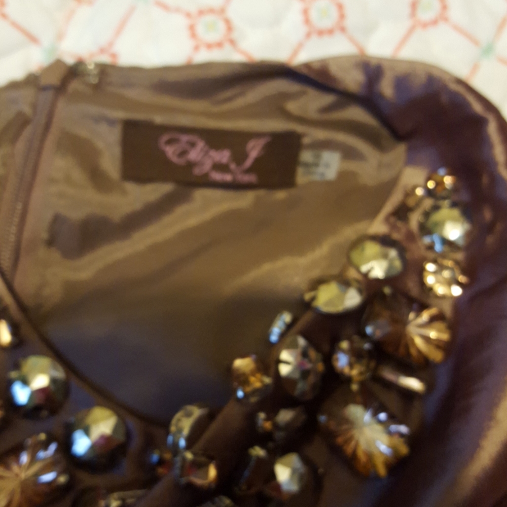 Eliza j metallic bronze dress - Picture 5 of 6